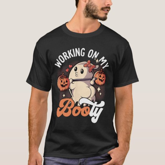 自分のブースで作業する Tシャツ (正面)