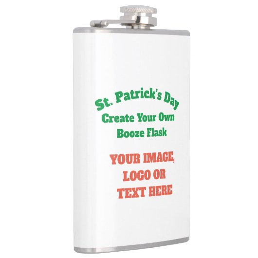 自分のブーズフラッパーソナライズされたクを作成する フラスク (右)