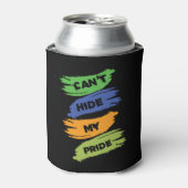自分のプライド | LGBTQ |ゲイプライド 缶クーラー (缶正面)