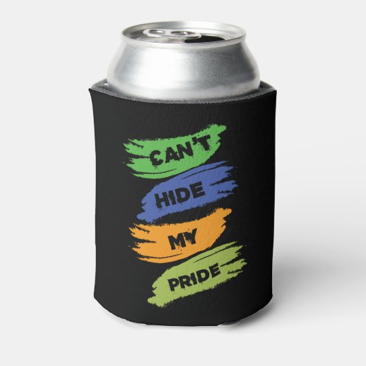 自分のプライド | LGBTQ |ゲイプライド 缶クーラー (缶裏面)