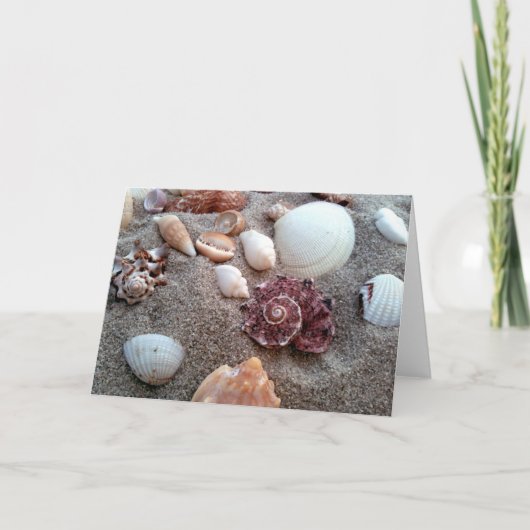 自分のプライベートビーチグリーティングカード カード (正面)