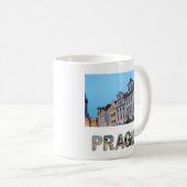 自分のプラハ休暇の旅行写真を作成する コーヒーマグカップ (正面右)