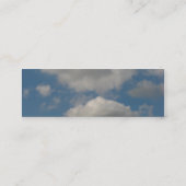 自分のプロファイルカードを作成する スキニー名刺 (裏面)