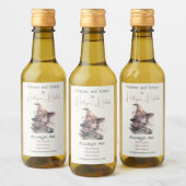 自分のヘッジ魔女を作る ワインラベル (ボトル)