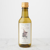 自分のヘッジ魔女を作る ワインラベル (正面)