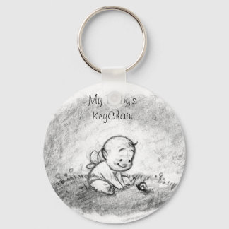 自分のベビーのKeyChain キーホルダー