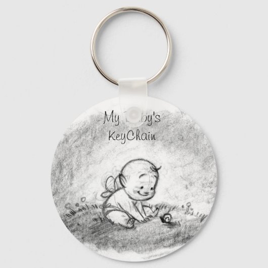 自分のベビーのKeyChain キーホルダー (正面)