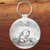 自分のベビーのKeyChain キーホルダー (正面)