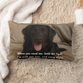 自分のペットの写真記念腰枕を作成 ランバークッション (ブランケット)