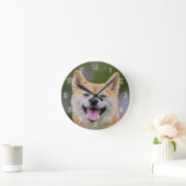 自分のペットを作成する ラウンド壁時計 (ホーム)