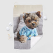 自分のペットカスタムフォトゴルフタオルを作成 ゴルフタオル (インサイチュ)