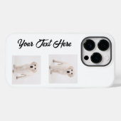 自分のペット犬の写真を作成する Case-Mate iPhoneケース (裏面 (横))