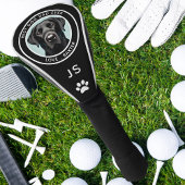 自分のペット犬の写真を作成パーソナライズされた ゴルフヘッドカバー