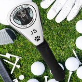 自分のペット犬の写真を作成パーソナライズされた ゴルフヘッドカバー