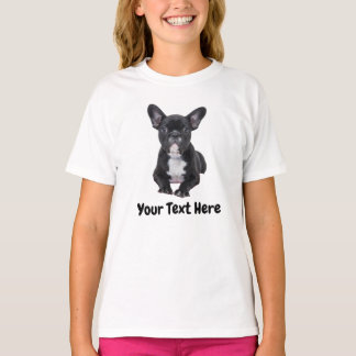 自分のペット犬の写真Tシャツを作成する Tシャツ