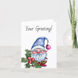 自分のペリウィンクルのクリスマス格言を作成 シーズンカード