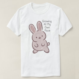 自分のペースで成長中 Tシャツ