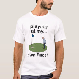 自分のペースで楽しむミニゴルファー Tシャツ