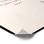 自分のペースで物事を行う ポスター (角)