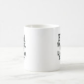 自分のペースを見つけて、夢を生きよう コーヒーマグカップ (中央)