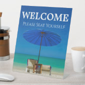 自分のホストステーションの作成Welcome To着席 台座サイン (インサイチュ)