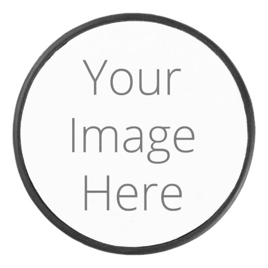 自分のホッケーパックを作成する アイスホッケーパック (正面)