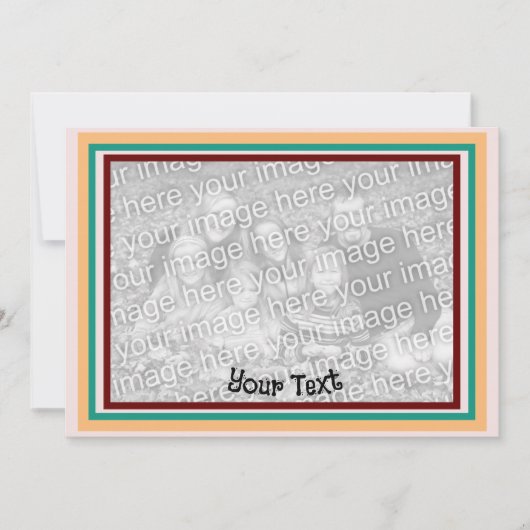 自分のホリデークリスマスカードを作成する シーズンカード (正面)