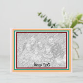 自分のホリデークリスマスカードを作成する シーズンカード (スタンド正面)