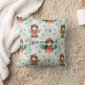 自分のホリデーフェアリーを作成 クッション (ブランケット)