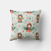 自分のホリデーフェアリーを作成 クッション (裏面)