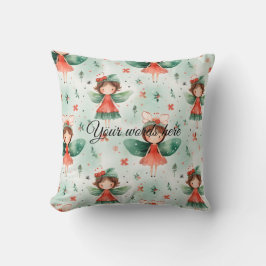 自分のホリデーフェアリーを作成 クッション