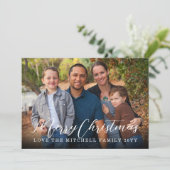 自分のホリデーフォトカードを作成する シーズンカード (スタンド正面)