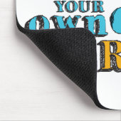 自分のホーンアート感動的ホーンアートを楽しむ マウスパッド (コーナー)