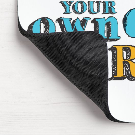 自分のホーンアート感動的ホーンアートを楽しむ マウスパッド (コーナー)