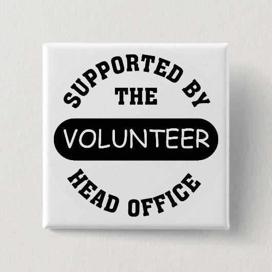 自分のボランティユニークアチームギフトの作成 缶バッジ (正面)