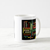 自分のボンアイリッシュイタリアンの航海を日本の作る コーヒーマグカップ (正面右)