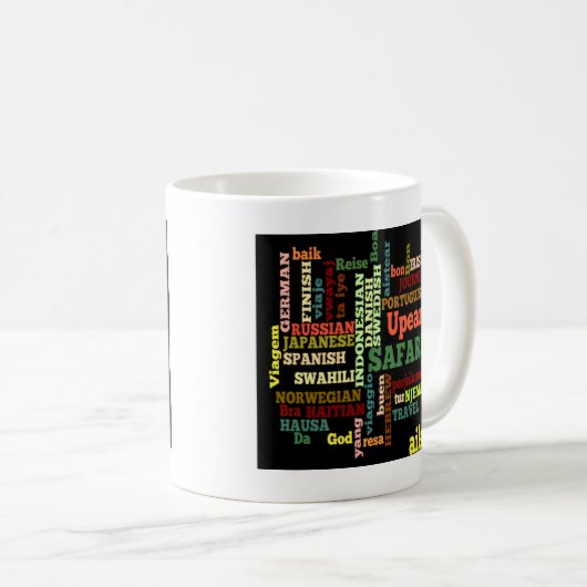 自分のボンアイリッシュイタリアンの航海を日本の作る コーヒーマグカップ (正面右)