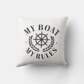 自分のボートのルール クッション (裏面)