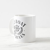 自分のボートのルール コーヒーマグカップ (正面左)