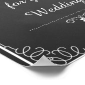 自分のポスターまたは結婚パーティーを作成する ポスター (角)