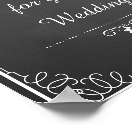 自分のポスターまたは結婚パーティーを作成する ポスター (角)