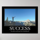 自分のポスターをやる気を起こさせる成功させる ポスター (正面)