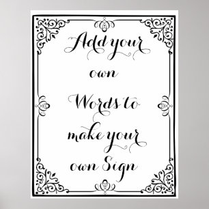 自分のポスターを作ってパーティー ポスター