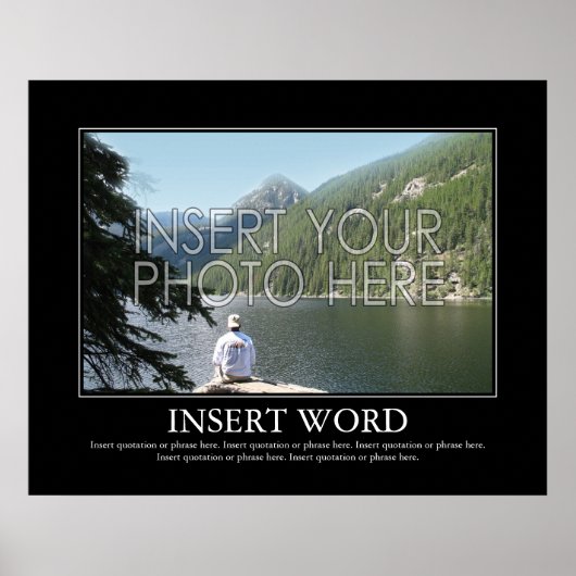 自分のポスターを作やる気を起こさせるる ポスター (正面)