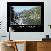 自分のポスターを作やる気を起こさせるる ポスター