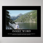 自分のポスターを作やる気を起こさせるる ポスター (正面)