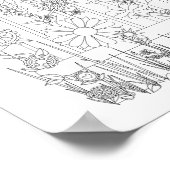 自分のポスターを塗る ポスター (角)