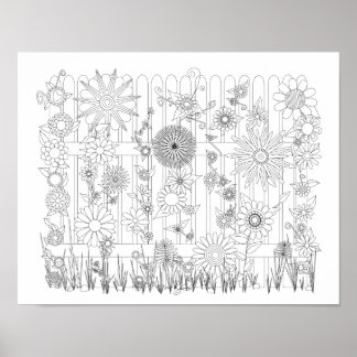 自分のポスターを塗る ポスター