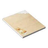 自分のポメラニア犬の宿題 ノートパッド (アングル)