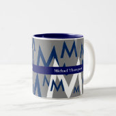 自分のマグモノグラムを作成する ツートーンマグカップ (正面右)